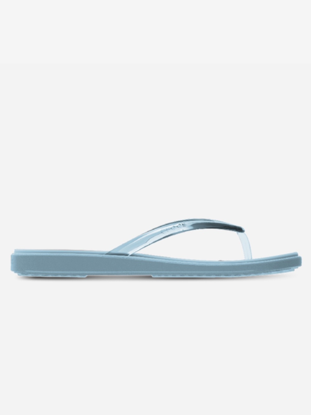 🩵 CROCS MIAMI FLIP JELLY SANDALS BLUE  🩵
